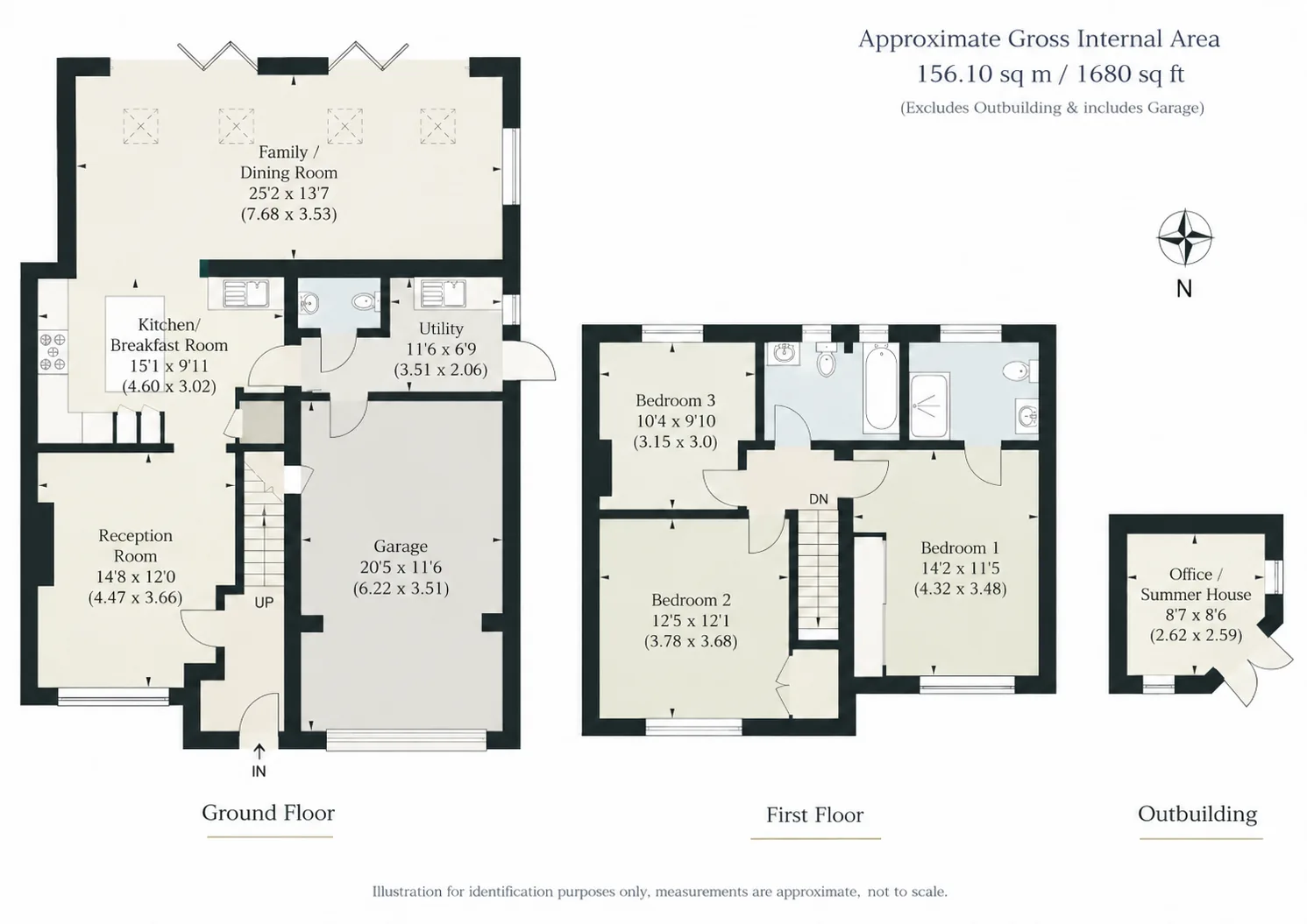 Floor plan, Poplar Avenue, Windlesham